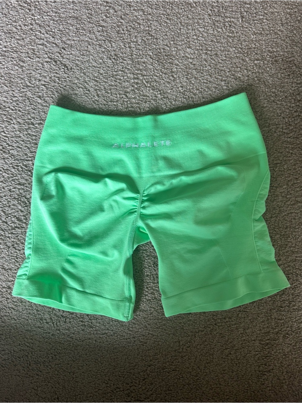 Alphalete Contour Mid Rise Shorts - Aurora - Picture 3 of 4